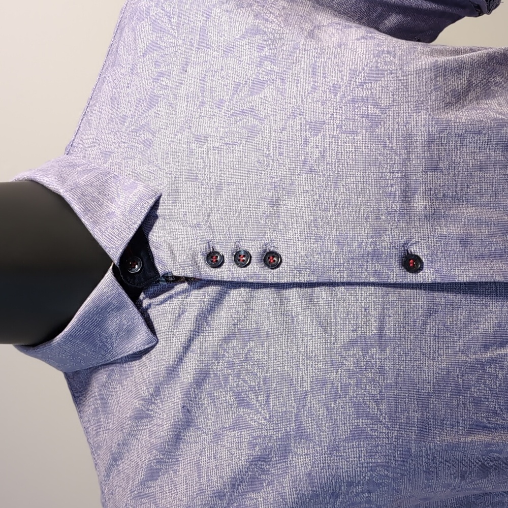 Au noir Lilac Button Front Shirt